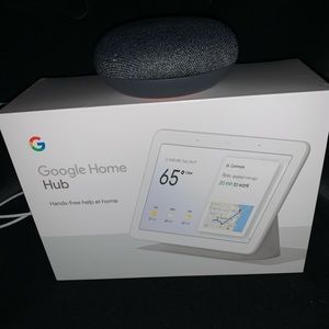 Google home with google home HUB